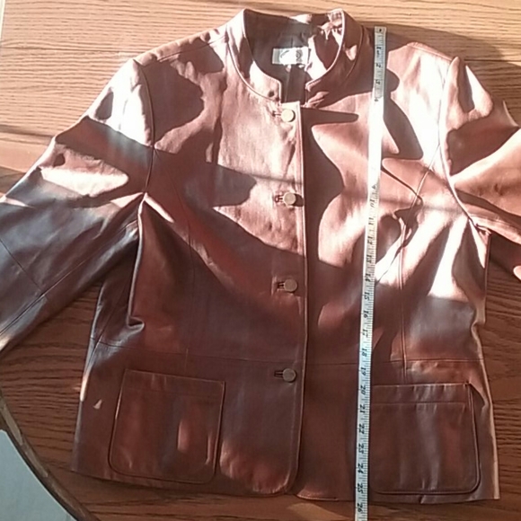Talbots leather jacket - Picture 5 of 5